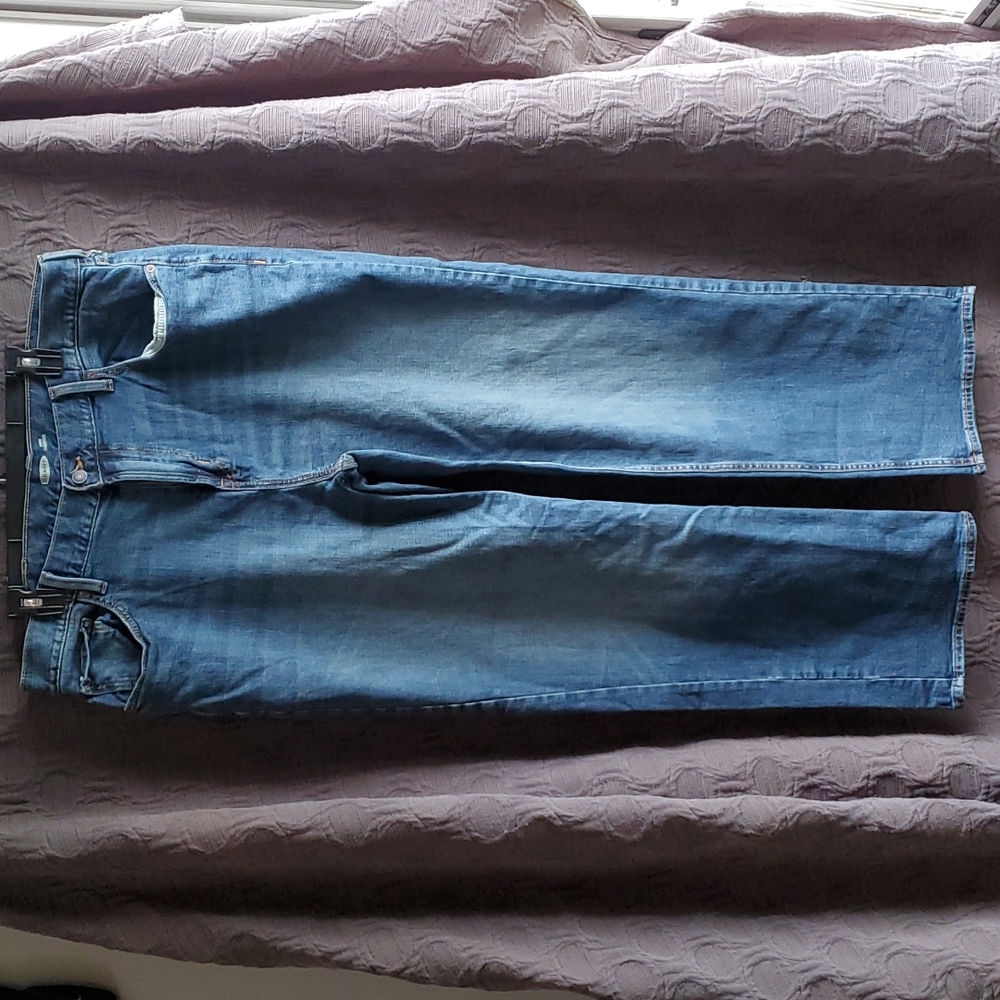 Men's Jeans by Old Navy Loose Built-In Flex Size 38X32 Color Blue